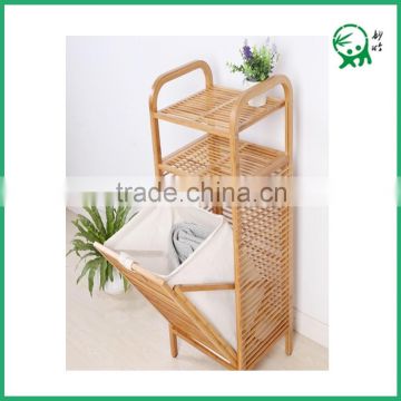 Eco-friendly 100% Solid Bamboo Living Room Furniture,Dirty Clothing Storage Basket