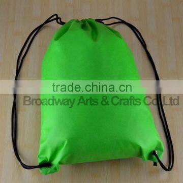 New arrivals drawstring non woven bag shopping backpack