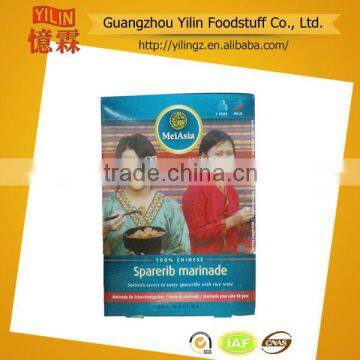 200g bag pack branded Chinese Sparerib Marinade Sauce for sales