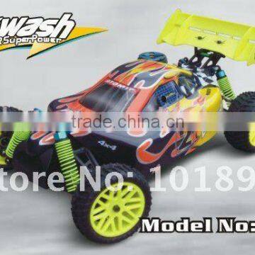 High Quality Rc Racing Car 1:10 Scale Nitro Powered Advanced Version