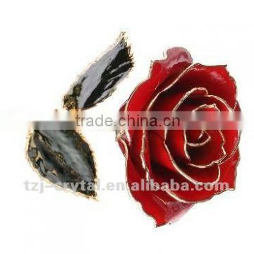 Red Rose crafts,garden handmade craft gift.