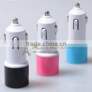 Portable phone car charger adapter for iphone usb car charger