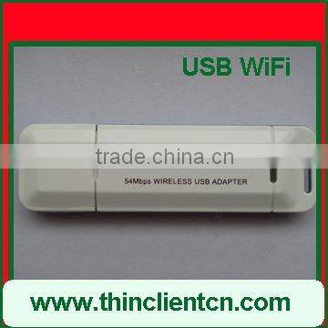 usb wifi dongle with high speed 54Mbps wireless and 802.11b/g
