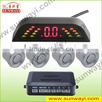 Self-test LED display parking sensor