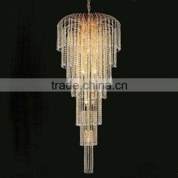 Mdoern Kristal Chandelier Lava Lamp for High Ceiling