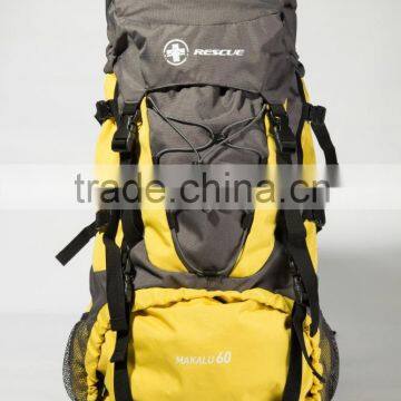 Durable hiking sport backpack expandable travel bag