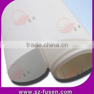 Pure White fastener tape Intection Hook fastener tape