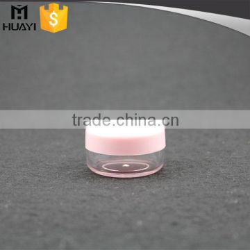 3ml/5ml plastic transparent mini small jar for eye gel cream