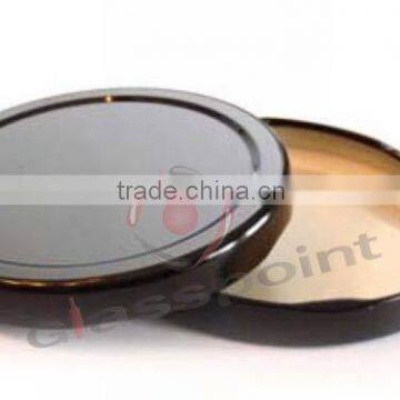 Metal Caps, Silver Metal Plastisol Lined Lug Caps
