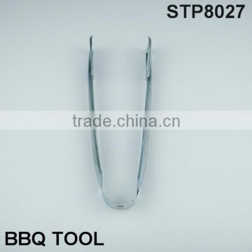 stainless steel bbq pliers food tongs