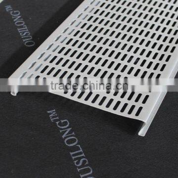 Decorative S Shaped Perforated Aluminum Strip False Ceiling Panel photo-2