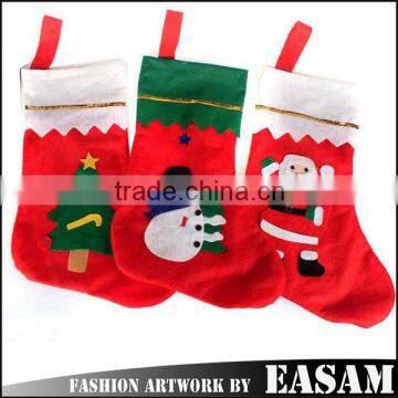 Cheap wholesale christmas supplies plain santa christmas stocking