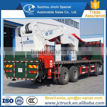 China New LHD 55t heavy duty truck crane manufacturer's price