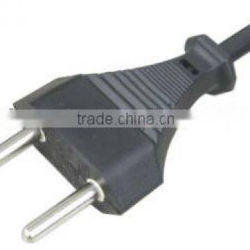 SEV approval 2 pin plug