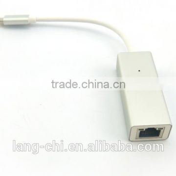 USB 3.1 Type-C/M to RJ45 Lan Adapter