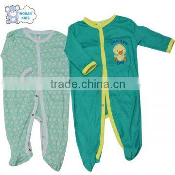 Long Sleeves Organic Soft Baby Cotton Romper Wholesale photo-2