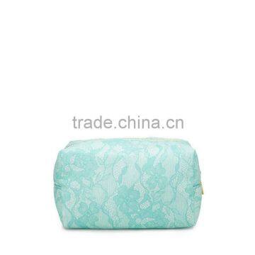Newest Fashionable Lace Material Promotional Cheap Custom Cosmetic Bag GW730 photo-6