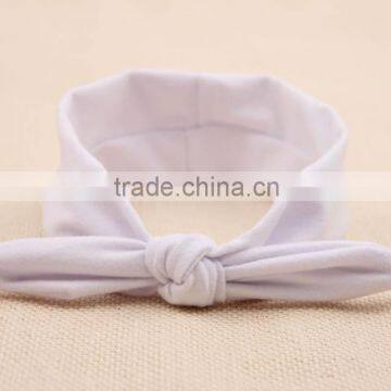 Hot Selling Top Baby Headband High Quality Soft Cotton Stretch Headband Kids Hair Accessories photo-5