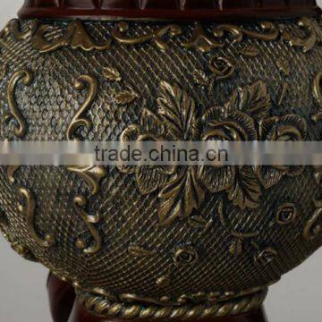 Dark Red Antique European Antique Desk Lamp Telephone for Sale photo-4