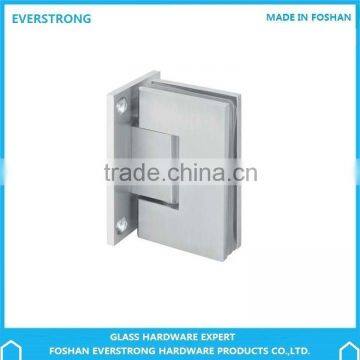 Everstrong glass door hinge ST-A001 wall to glass 90 degree stainless steel or brass shower screen hinge