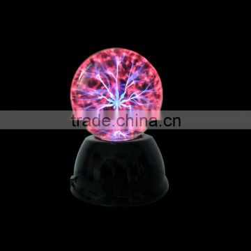 2013 hosttest festival decoration desktop 6 inch plasma light with snowflake