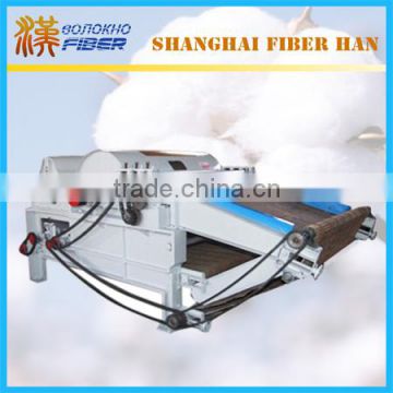 Fiber opening machine, fiber waste opening machine