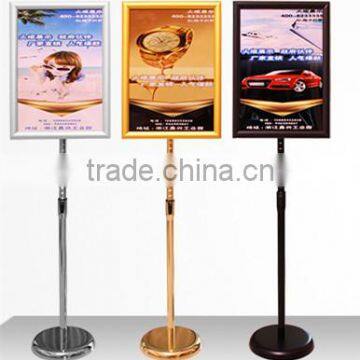 Aluminum Poster Frame Picture Menu Holder Stand