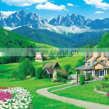 customize wall painting of scenery