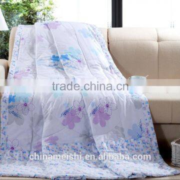 Super cosy 100% polyester thin quilted summer quilt