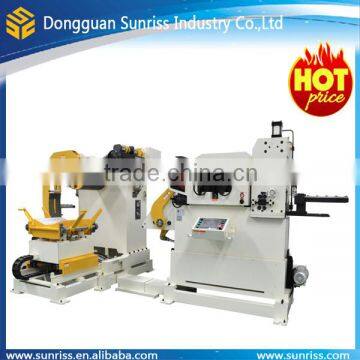 steel press coil feeder straightener feed line