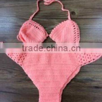 Handmade 100% cotton bikini top,handmade bikini costume.handmade bikini swimwear