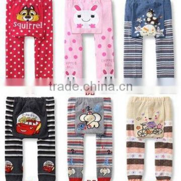 Unisex Kids Leggings Toddler Pants Cute Animal Infant Leggings Set D