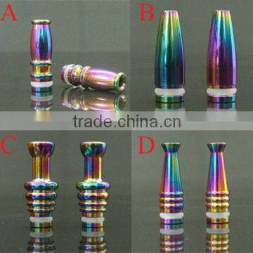 various shape and color drip tip rainbow drip tips