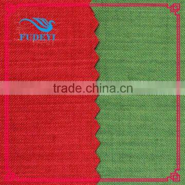cheap polyester sofa material two tone microfiber fabric textile in Hangzhou