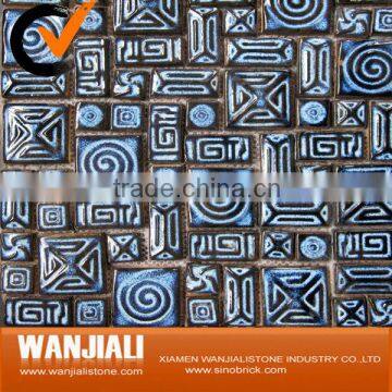 Handmade Glazed Terracotta Mosaic photo-2