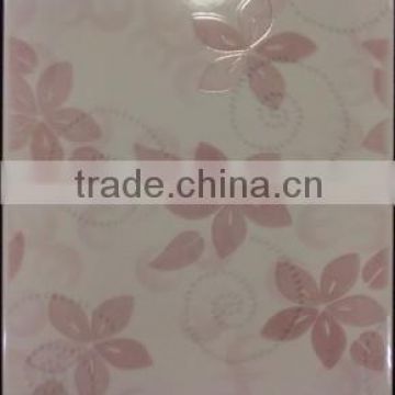 pink flower ceramic wall tile