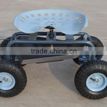 commercial utility cart with wheels for garden