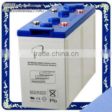 VRLA Deep cycle gel battery 2v 1000ah
