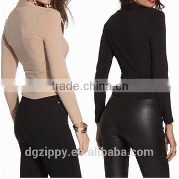 2016 Lastest Design Fashionable Twisted Lady Top
