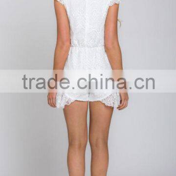 2014 New Design White Jumpsuits Women Lace Jumpsuits All Sex Picture Jumpsuits photo-4