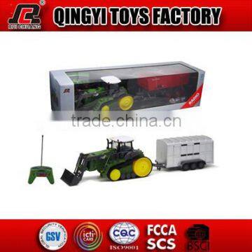 HOT!1:28 6CH RC Plastic Farm Toy Tractors With Good Quality and Licensed
