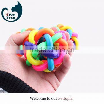 Voice Rainbow Ball Pet Dog Toy photo-4