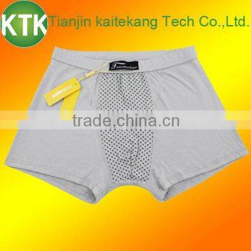 Nano tourmaline comfortable health mens boxer briefs KTK-A005BO