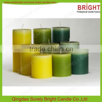 Christmas Decorative Paraffin Wax Scented Giant Pillar Candles