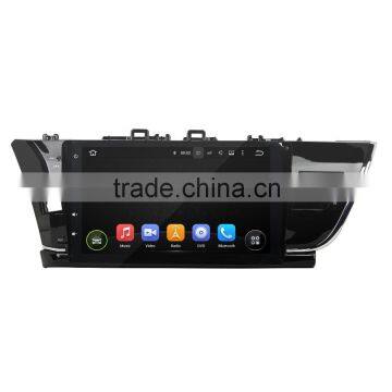 10.1" COROLLA 2014-2015 Left remain original car function support Gps USB TMPS Canbus Mp3