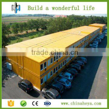 Hiqh quality light weight steel structure 40ft living large container house for sale from HEYA INT'L