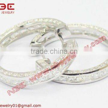 Sterling silver ear ring in Guangzhou