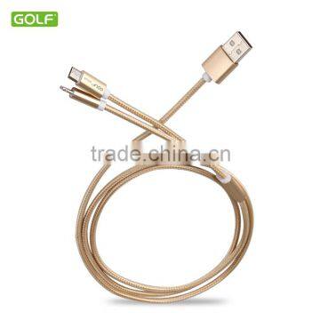 Supplier of 2 in 1 Metal Braided Data Cable Suitable Different Mobile Phone Universal Function photo-5
