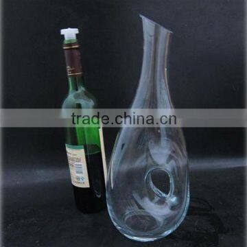 Antique wine decanter,single glass decanter