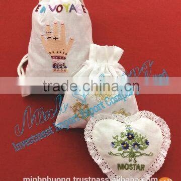 High Quality Embroidery Fragrant Bags Air Freshing Car/living Room/spa Room Sachet Cloths Bag